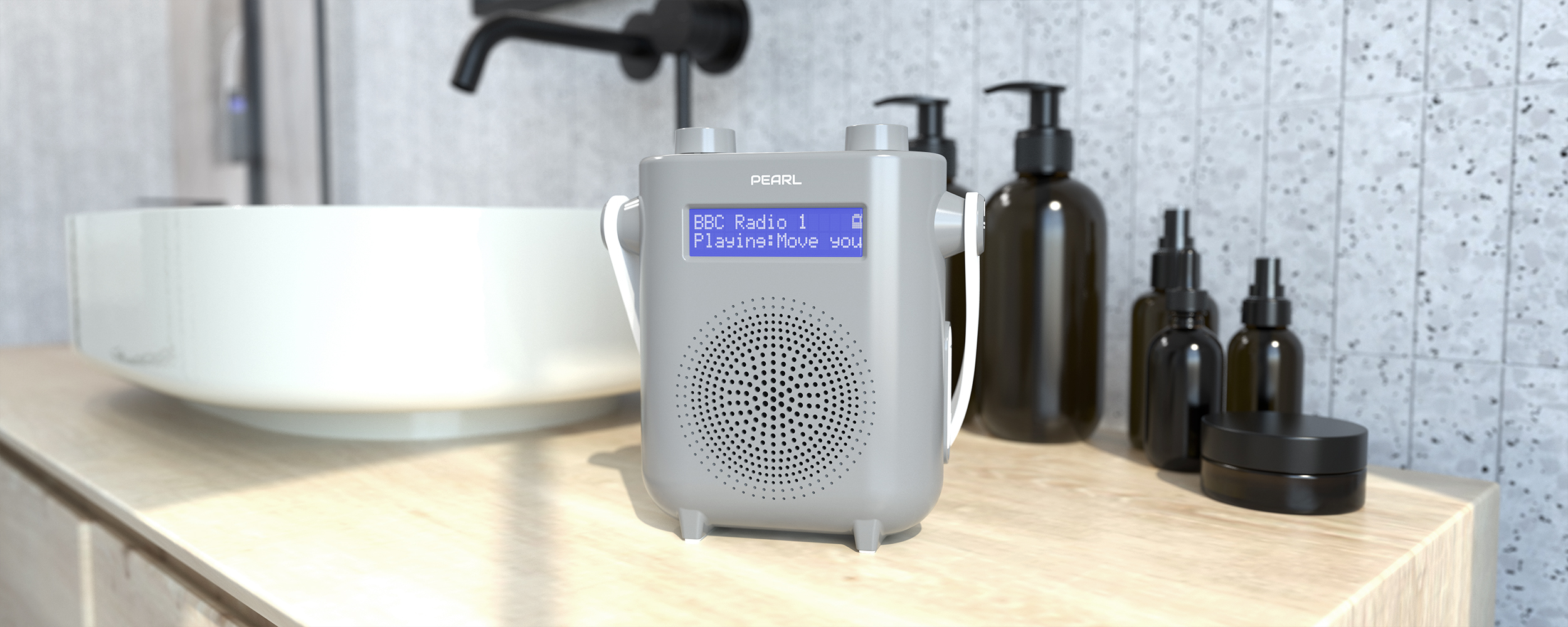 Pearl P1 Shower Radio